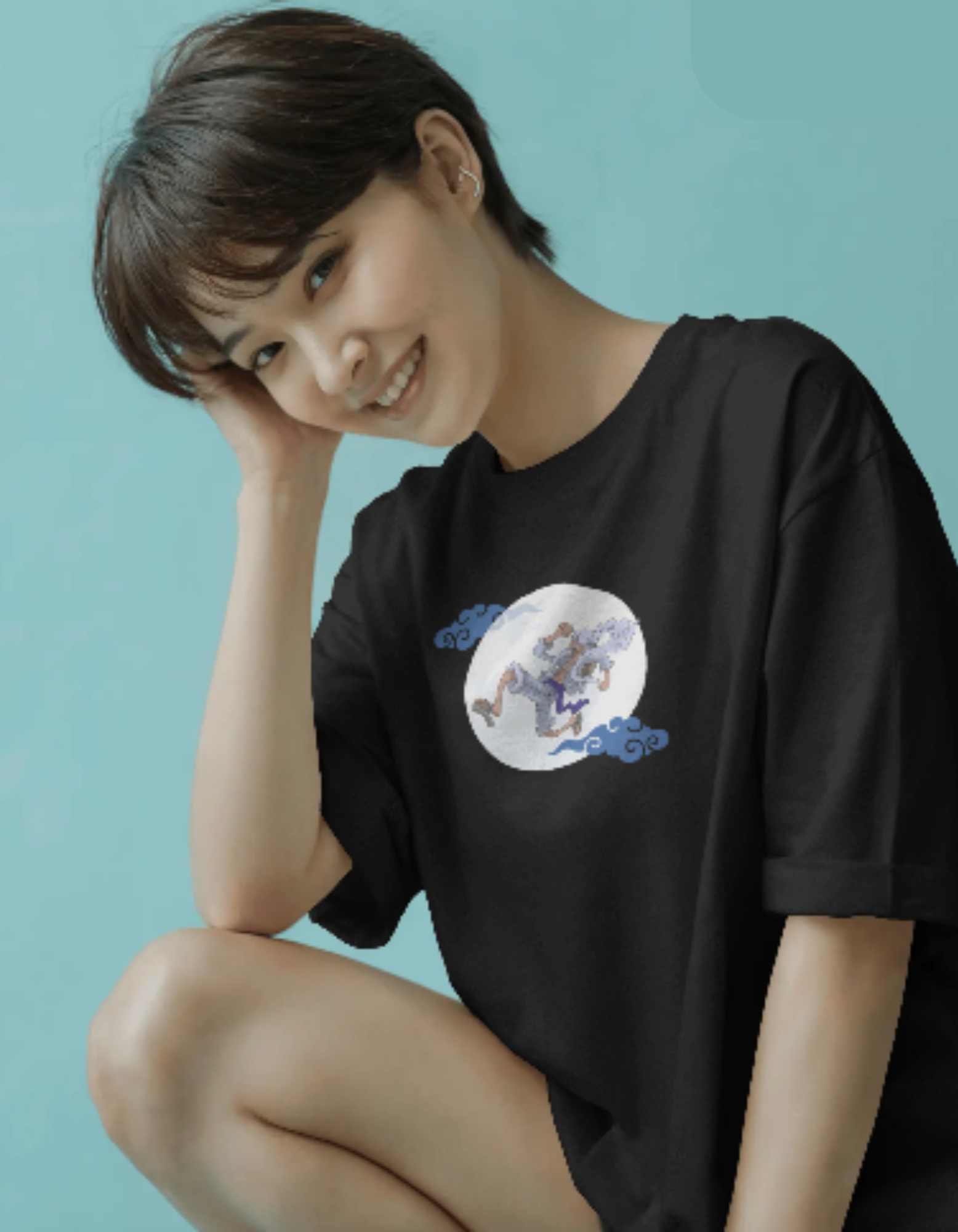 Luffy Gear 5 Crew T-Shirt Fun Wear Hub