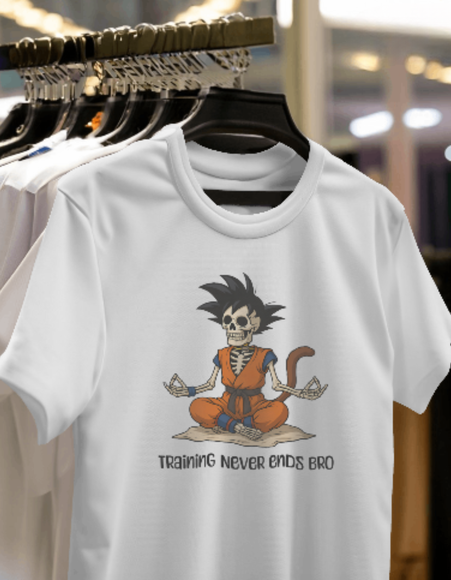 Goku (Dragon Ball) Classic crew t shirt Fun Wear Hub