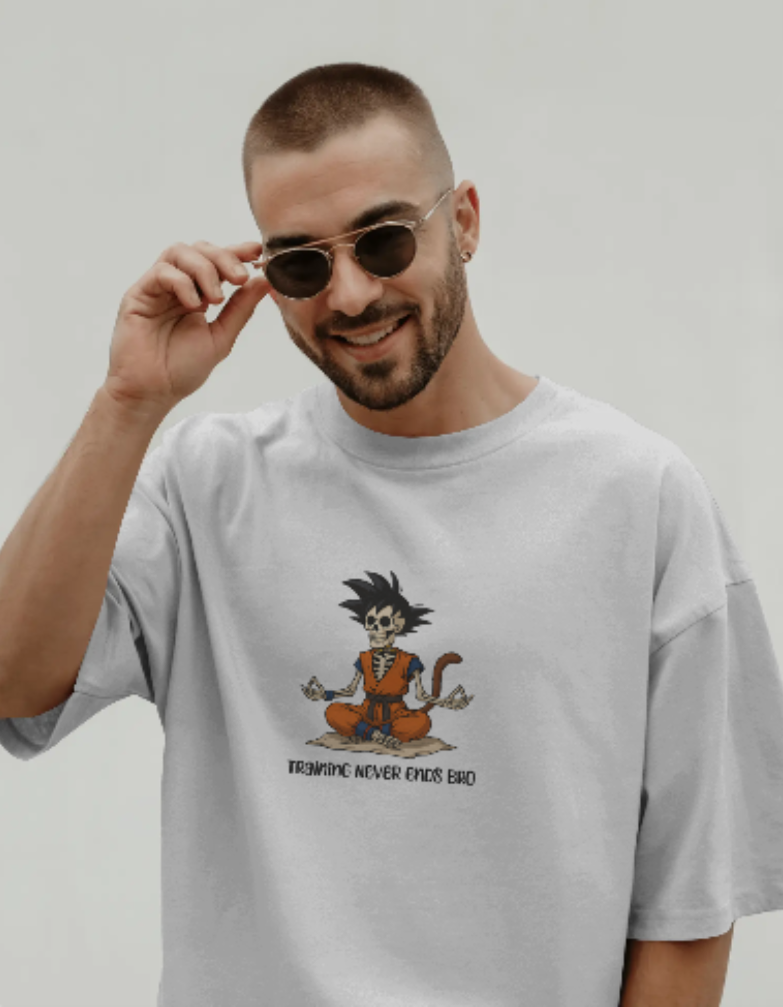 Goku (Dragon Ball) Classic crew t shirt Fun Wear Hub